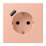 SCHUKO socket with USB charger LC32102 LC1520-18A231