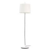 MONTREAL WHITE FLOOR LAMP WHITE LAMPSHADE