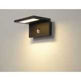 LED SENSOR WL, LED Outdoor wall light, IP44,antracite,3000K