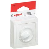 Dimmer switch rotary knob Surface-mounted switchgear - White