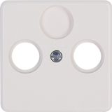 Antenna cover plate for antenna socket T