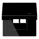 Hinged lid LAN with centre plate LS990BFKLLANSW