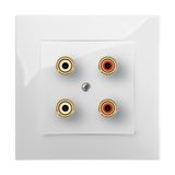 CARLA DOUBLE SPEAKER SOCKET