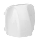 Cover plate Valena Allure - cable outlet - white