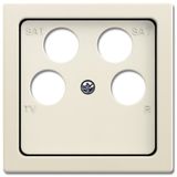 1743/10-04-82 CoverPlates (partly incl. Insert) future®, solo®; carat®; Busch-dynasty® ivory white