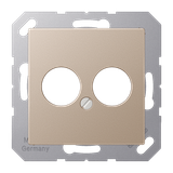 Centre plate f.Hifi socket A562-2CH