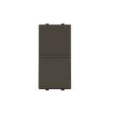 N2101.2 AA Switch 1-way Double Pole Anthracite B - Zenit