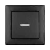 SENTIA PUSH "LIGHT" SWITCH ILLUMINATED