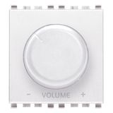 Volume dimmer white