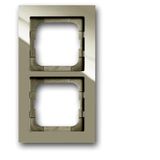 1722-299 Cover Frame Busch-axcent® maison-beige