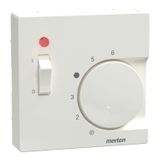 Central plat. f. RTR-One. m. switch, polar white glossy, system M