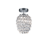 Petty ceiling lamp 20 cm E14 chrome/transparent