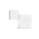 Miguel LED wall lamp matt white