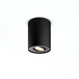 Pillar Hue ext. spot single spot black 1