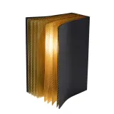 LIVRET Table lamp E14/40W Black/Gold