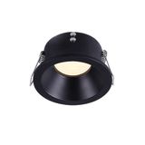 Alhambra Round Recessed Ceiling Fixed IP65 Black