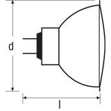 Halogen Lamp Osram 47755 SST 2Y 14W 12V GU5.3 10XBLI1