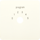 Centre plate for program selection Dyn. 594-9