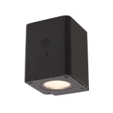 Lucide RAMIN - Wall Lamp Indoor/Outdoor - LED Dim. - 1x1W 2850K/3150K - IP54 - Black