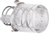 Knob for push-button/pilot lamp E10, 1930/glass/R.classic, clear, tran