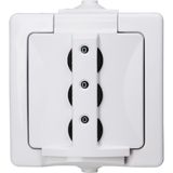 NAUTIC Surface mount socket outlet with