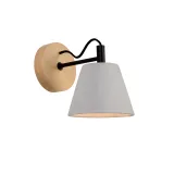 POSSIO Wall Light E14 O15cm H18cm Concreet