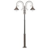 NAUTICA RUST POLE LAMP 2 X E27 11W