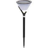 Outdoor Solar Light - light with spike  - Tembisa 3lm 2700K IP44  - Sensor - White