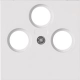 Antenna cover plate for antenna socket T