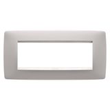 ONE PLATE - IN PAINTED TECHNOPOLYMER - 6 MODULE - NATURAL BEIGE - CHORUSMART