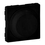 ROTARY DIMMER COVER MAT BLACK VALENA LIFE