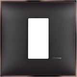 CLASSIA - cover plate 1P black nickel