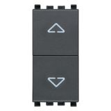 2P 10AX 2-way switch grey