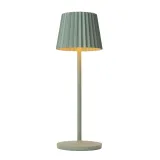 Lucide JUSTINE - Table lamp Outdoor - LED Dim. - 1x2W 2700K - IP54 - Green