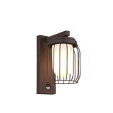 Tuela wall lamp E27 rustic motion sensor