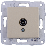 Novella-Trenda Bronze TV Socket Terminated