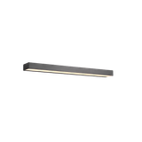 Rocco H2O LED wall lamp 60 cm matt black