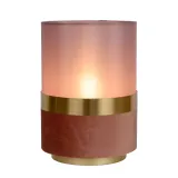 Lucide EXTRAVAGANZA TUSSE - Table lamp - Ø 15 cm - 1xE14 - Pink