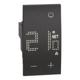 L.NOW-ROOM TEMPERATURE CONTROL 230V BLACK