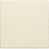 Splashproof blind plate, cream