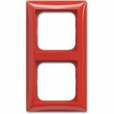 1722-917 Cover Frame Busch-balance® SI red RAL 3020