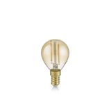 Bulb LED E14 filament compact 4W 430lm 2700K brown