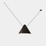 Pendant Super Attic Conic Shape V 2250mm E27 23W Black