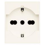 2P+E 16A Universal outlet white