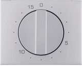 Centre plate for mechanical timer, K.5, al., al. anodised