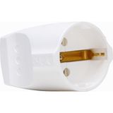 grounding type coupling white