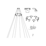 Flagpole Lights System LED