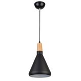 Coral Pendant Lamp 1xE27 Black