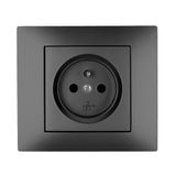 VESTRA 2P+Z FLUSH-MOUNTED SOCKET n/f