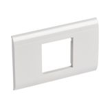 Plate Italian 2 MOD White , Legrand - Mosaic